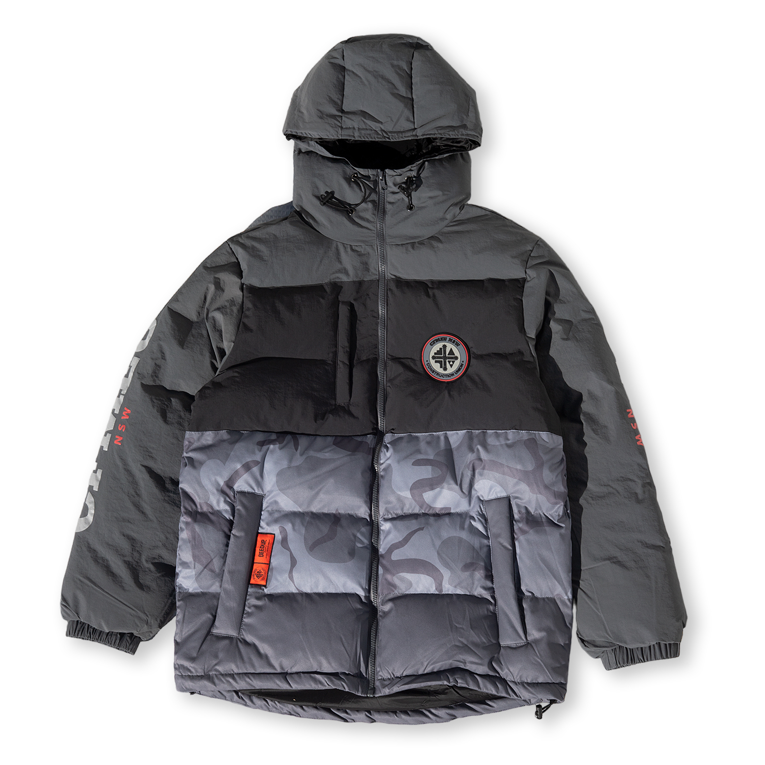 CONSTRUCTION PUFFER JACKET