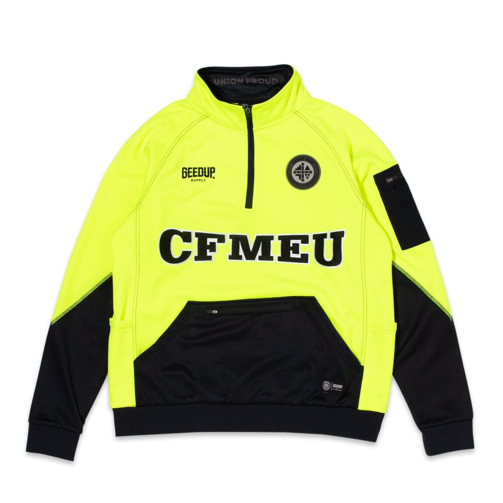 UNION PROUD HI-VIS QUARTER ZIPS