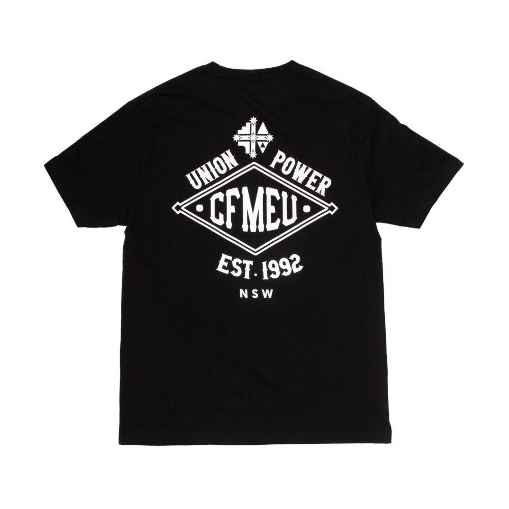 UNION POWER - BLACK TEE