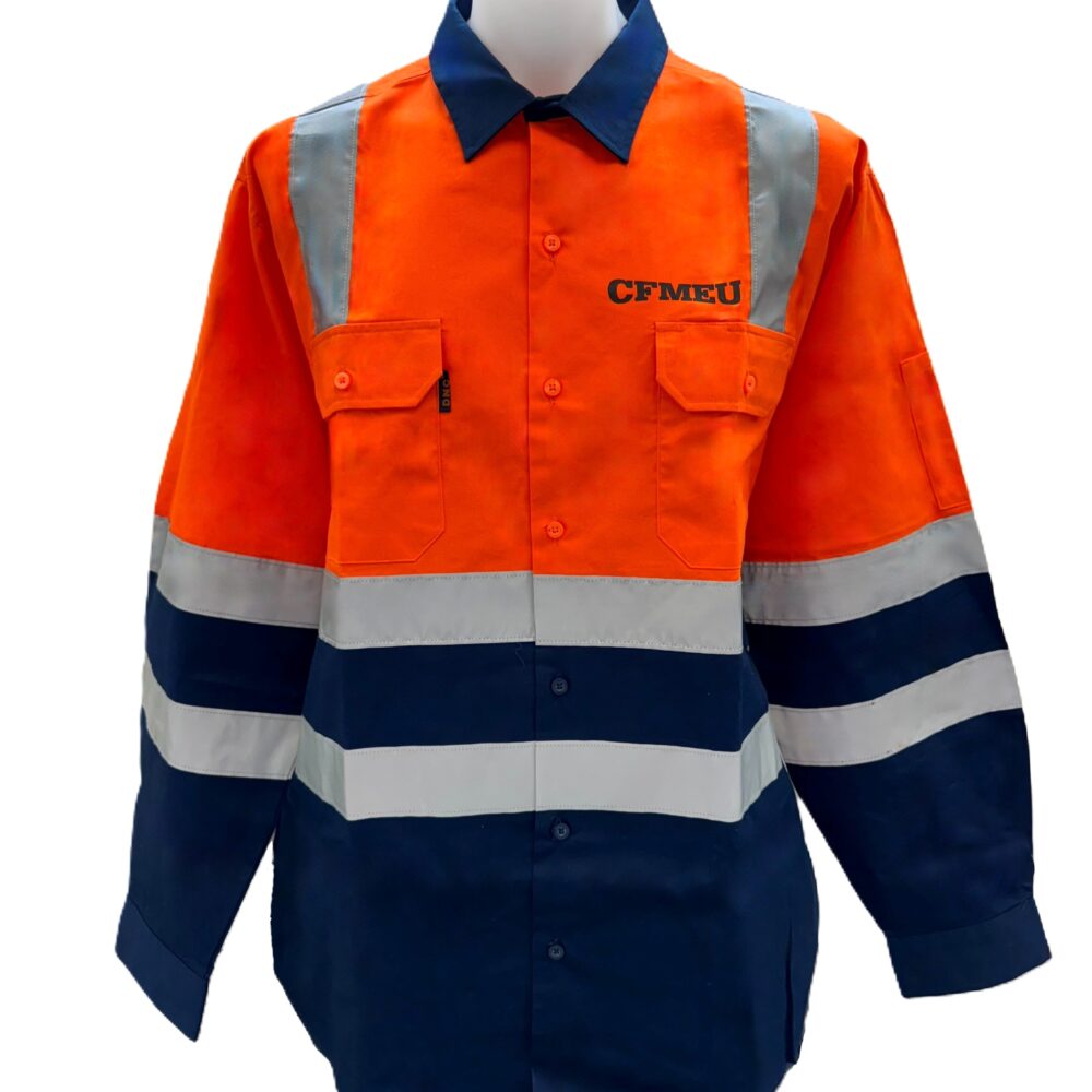 CFMEU HI-VIS CIVIL SHIRT